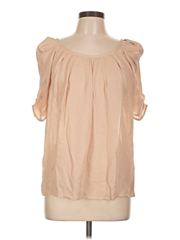 Joie Short Sleeve Silk Top (view 1)