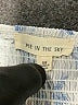 Pie in the sky 100% Polyester Blue 3/4 Sleeve Blouse Size XS - photo 7