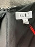 Elle Stripes Black Cocktail Dress Size 12 - photo 7