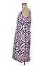 W by Worth 100% Polyester Print Blue Casual Dress Size 8 - photo 5