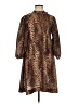 Imperial Animal Print Brown Casual Dress Size XS - photo 1