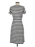 Chaps Stripes Gray Casual Dress Size XS - photo 2