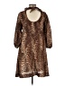 Imperial Animal Print Brown Casual Dress Size XS - photo 2
