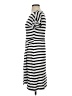 Chaps Stripes Gray Casual Dress Size XS - photo 5