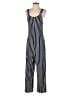 Angie Stripes Blue Jumpsuit Size S - photo 1