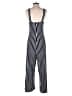 Angie Stripes Blue Jumpsuit Size S - photo 2