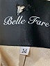 Belle Fare Tan Coat Size M - photo 6