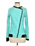Trina Turk Color Block Teal Jacket Size M - photo 1