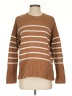 Gap 100% Cotton Stripes Brown Pullover Sweater Size XS - photo 1