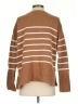 Gap 100% Cotton Stripes Brown Pullover Sweater Size XS - photo 2