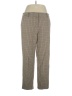 Ann Taylor LOFT Houndstooth Brown Casual Pants Size 14 - photo 1