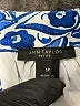 Ann Taylor 100% Polyester Print Blue Casual Dress Size S (petite) - photo 4