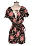 WAYF Floral Black Romper Size S - photo 2