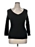 Pierre Cardin Solid Black Pullover Sweater Size XL - photo 1