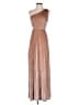 Baltic Born Metallic Tan Cocktail Dress Size S - photo 1