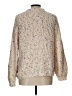 John Paul Richard 100% Polyester Tweed Ivory Pullover Sweater Size L - photo 2