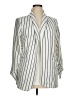 Shein Stripes Ivory Blazer Size XL - photo 1