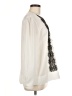 J.Crew Factory Store 100% Polyester Ivory Long Sleeve Blouse Size M - photo 4