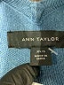 Ann Taylor 100% Acrylic Blue Poncho Size XS - P - photo 4
