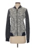 Athleta 100% Cotton Gray Track Jacket Size S - photo 1
