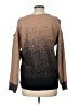 Adrienne Vittadini Metallic Brown Pullover Sweater Size L - photo 2