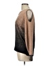 Adrienne Vittadini Metallic Brown Pullover Sweater Size L - photo 5