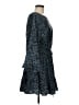 Jodifl 100% Polyester Animal Print Blue Casual Dress Size M - photo 4