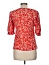 CeCe Floral Red 3/4 Sleeve Blouse Size M - photo 2