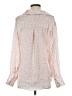 Zara Animal Print Pink Long Sleeve Blouse Size S - photo 2
