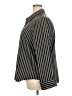 Old Navy 100% Polyester Stripes Black Long Sleeve Blouse Size XXL - photo 5