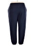 Unbranded 100% Polyester Solid Blue Casual Pants Size 4X - photo 2