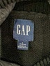 Gap 100% Cotton Stripes Black Turtleneck Sweater Size L (petite) - photo 7