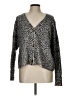 Madewell Animal Print Gray Cardigan Size L - photo 1