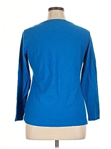 Faded Glory 3/4 Sleeve Top (view 2)