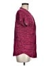 Unbranded Burgundy Short Sleeve Top Size M - photo 4