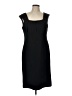 Jones Studio 100% Polyester Solid Black Cocktail Dress Size 12 - photo 1