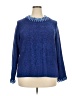 Avenue 100% Acrylic Blue Pullover Sweater Size 18 - 20 Plus - photo 1