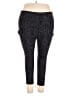 Torrid Graphic Black Active Pants Size 3X Plus (3) - photo 1