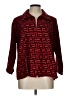 Boho Chic Red 3/4 Sleeve Blouse Size L - photo 1