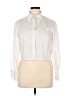Cafe Ivory Long Sleeve Blouse Size XL - photo 1