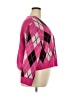 Divided by H&M Argyle Pink Cardigan Size 3X - photo 4