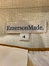 Emerson Made 100% Linen Ivory Blazer Size 4 - photo 6