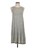 Gap Solid Gray Casual Dress Size XS - photo 1