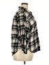 Free Assembly 100% Cotton Plaid Gray 3/4 Sleeve Button-Down Shirt Size 3X - photo 4
