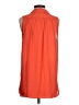 Fun2Fun 100% Polyester Orange Sleeveless Blouse Size S - photo 2