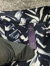 Not Your Daughter's Jeans 100% Polyester Chevron-herringbone Black 3/4 Sleeve Blouse Size 0X - photo 7