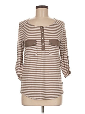 Faith and Joy Long Sleeve Henley (view 1)