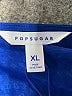 POPSUGAR 100% Polyester Blue Long Sleeve Blouse Size XL - photo 7
