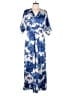 MNG 100% Polyester Blue Jumpsuit Size L - photo 1