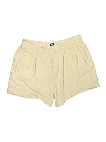 Express Khaki Shorts (view 1)